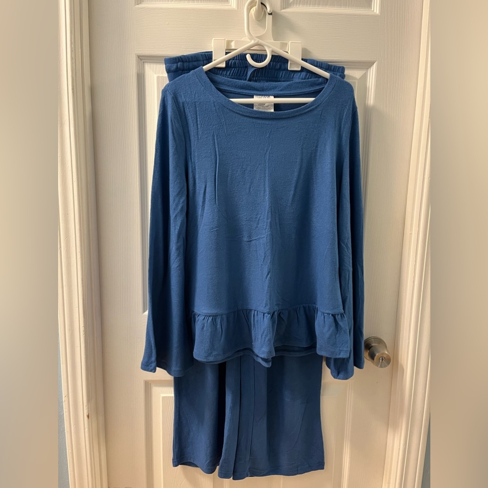 Serra PJ Set in Royal Blue size M BRAND NEW
